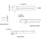 Ekena Millwork Heaton Hidden Support Steel Bracket w/ 14" Support Depth, Antiqued Silver 3"W x 18"D x 2"H BKTM03X18X02HEASV - alternate 2